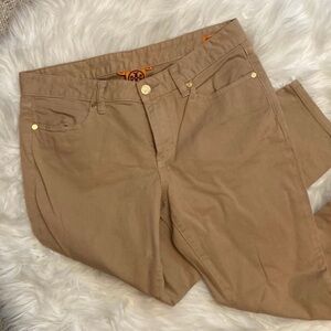 Tory Burch Cropped Skinny Pants